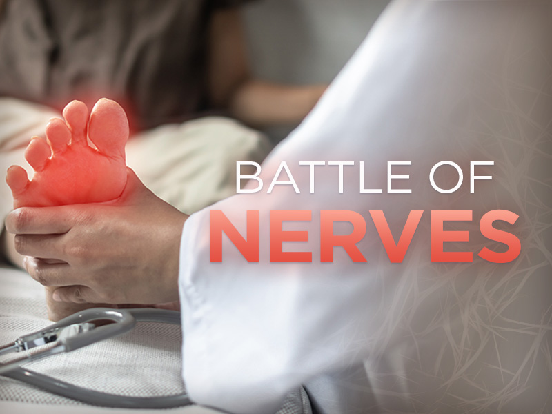 Peripheral neuropathy’s discomforts run the gamut – from numbness to pain